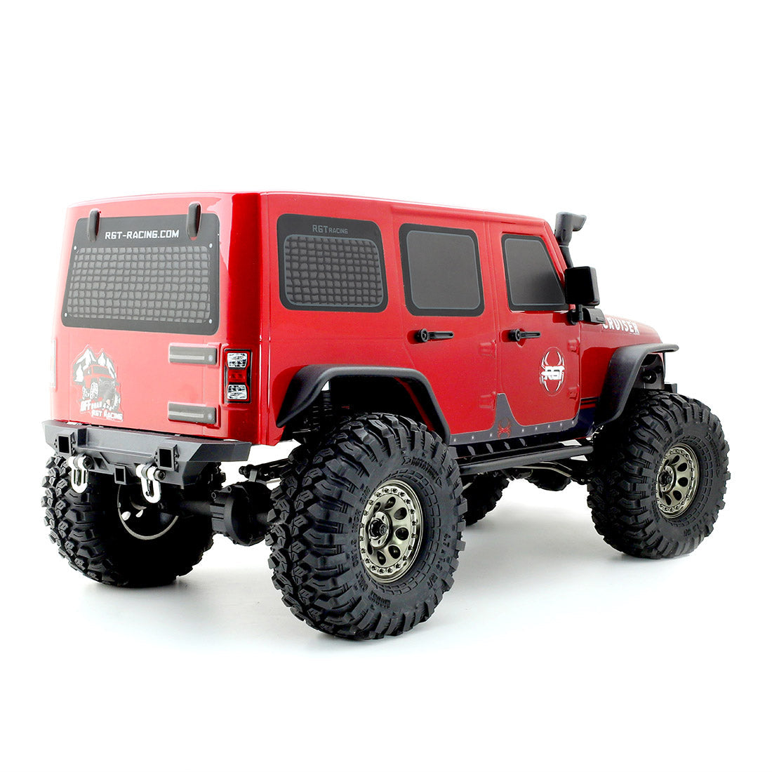 RGT EX86100V2 1:10 2.4G RC Car Electric 4WD Off-road Vehicle with LED Lights - RTR