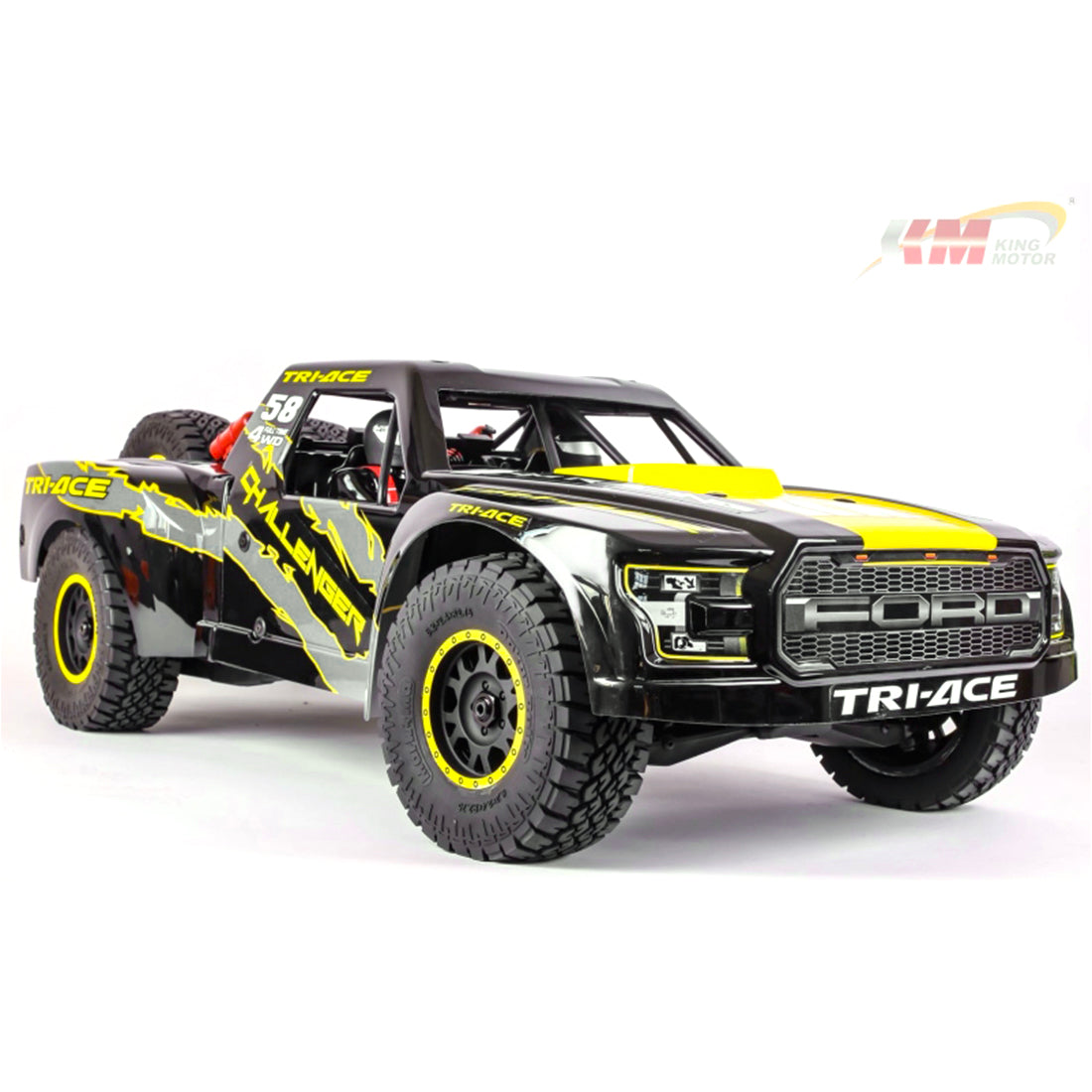 KING MOTOR KM-Challenger 1/6 4WD Brushless Electric Remote Control Short Course Car