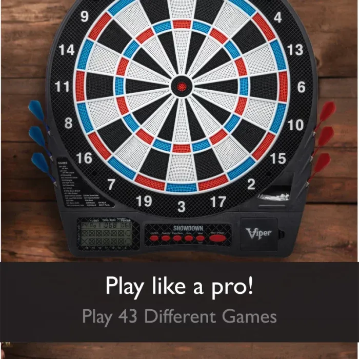 Viper Showdown Electronic Dartboard, 15.5��� Regulation Target