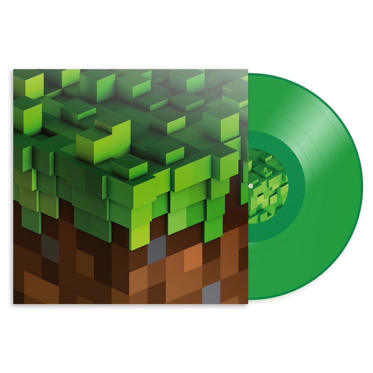 C418 - Minecraft Volume Alpha Exclusive Limited Edition Translucent Green Colored Vinyl LP Record