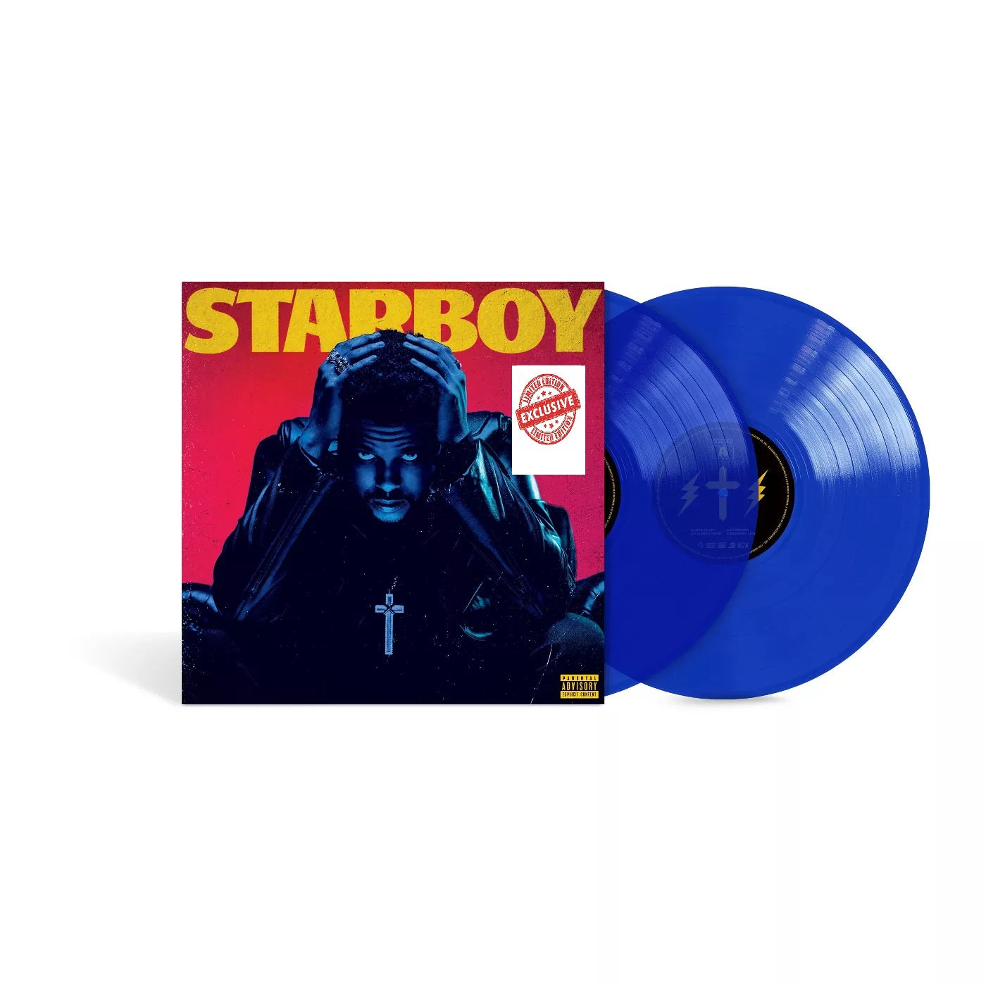 The Weeknd - Starboy Exclusive Limited Edition Translucent Blue Vinyl 2x LP Record