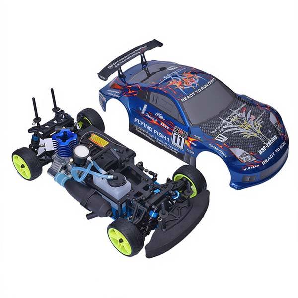 HSP 94122 RC Car 1/10 Scale 4WD Nitro Gas Powered Off-Road Buggy Truck Vehicle