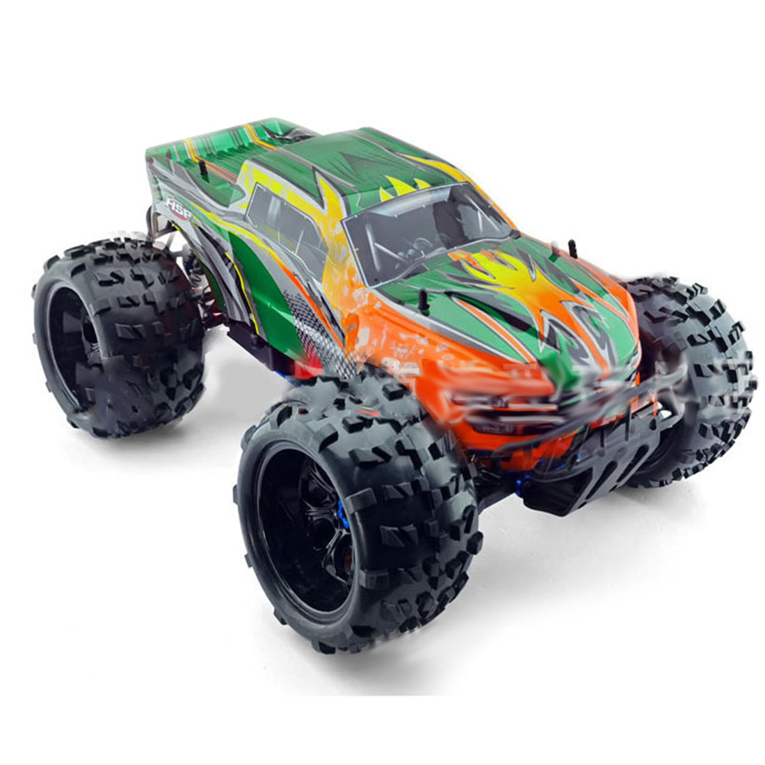 HSP 94996 1/8 RC Car 2.4G 4WD 80KM/H High-speed Brushless Off-road Monster Truck Model Toys (RTR Version/Random Color)