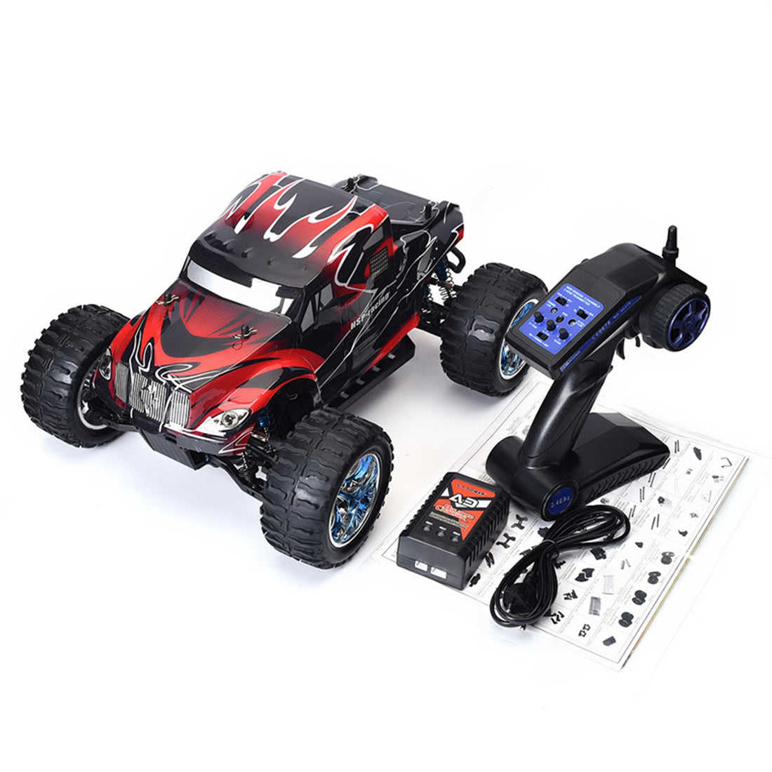 HSP 94111PRO 1/10 RC Car 2.4G 4WD Electric Brushless Monster Truck High Speed Vehicle Remote Control Car - RTR Version
