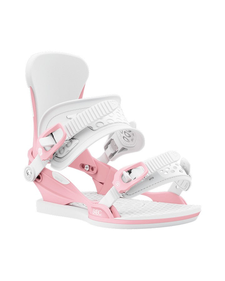 Union Milan Womens Snowboard Bindings - Pink - B4Bc - 2022 (S)