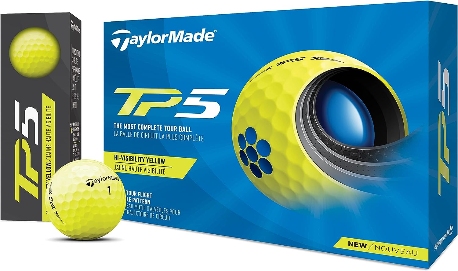 TP5 Golf Ball(12 Dozen Total 60)