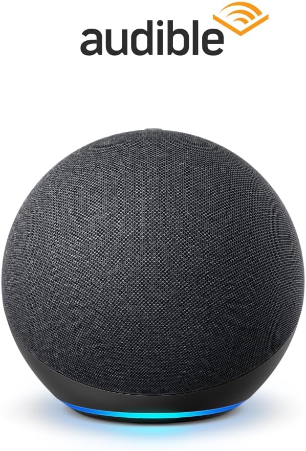 Echo (4th Gen) | With premium sound, smart home hub, and Alexa | Glacier White