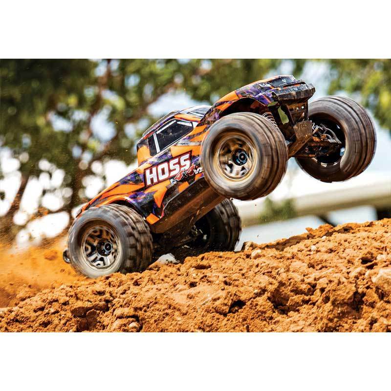 Traxxas Hoss 4x4 VXL Brushless Monster Truck RTR 3S LiPo Combo