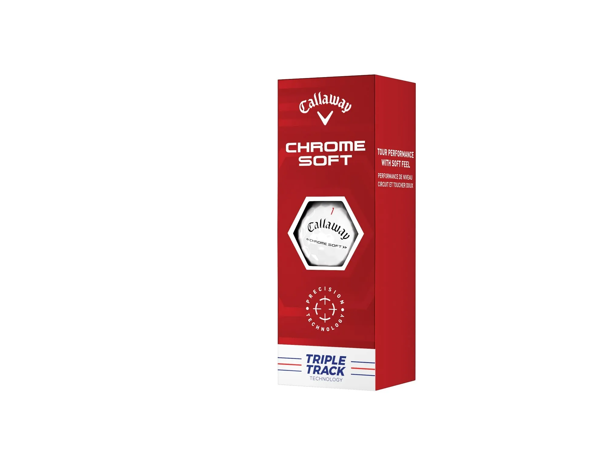 Chrome Soft Triple Track Golf Balls (4 Dozen total 48)