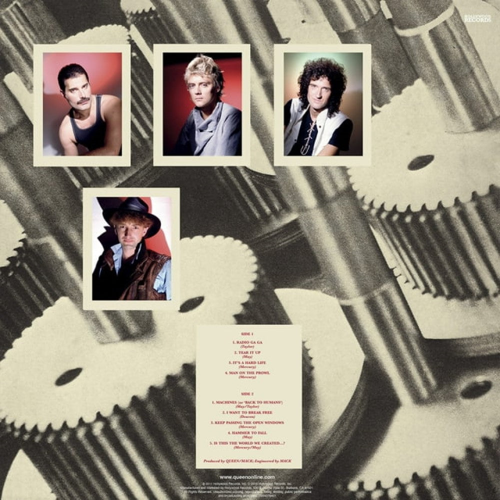 Queen - The Works Exclusive Limited Edition Burgundy Color Vinyl LP Record