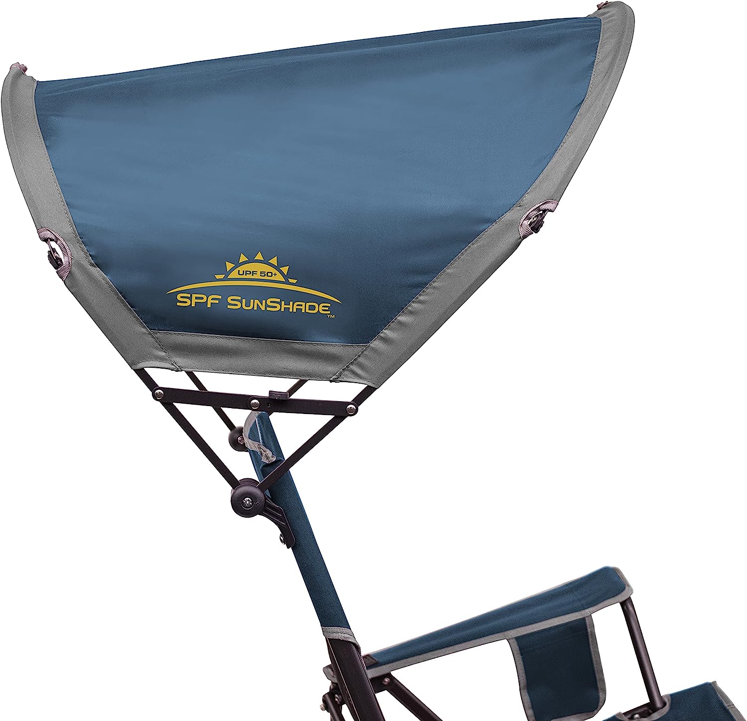 Outdoor Freestyle Rocker Portable Rocking Chair & Outdoor Camping Chair, ergonomic Nylon, Indigo Blue