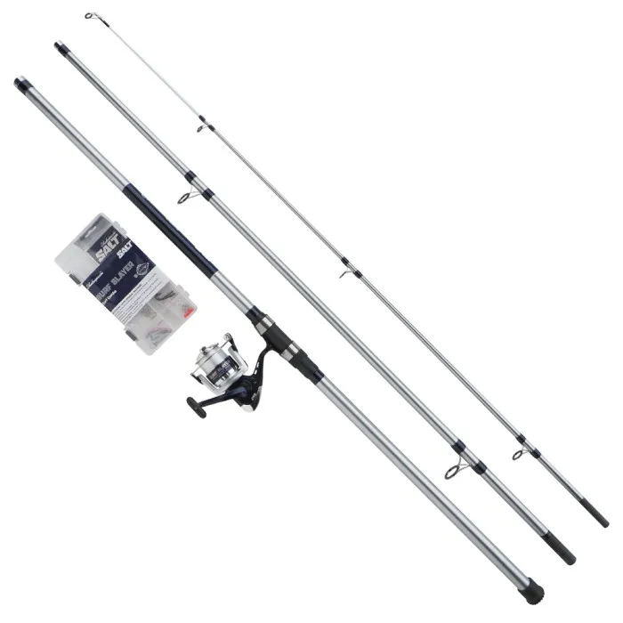 Shakespeare Salt Surf Slayer Fishing Rod Combo Set 12ft