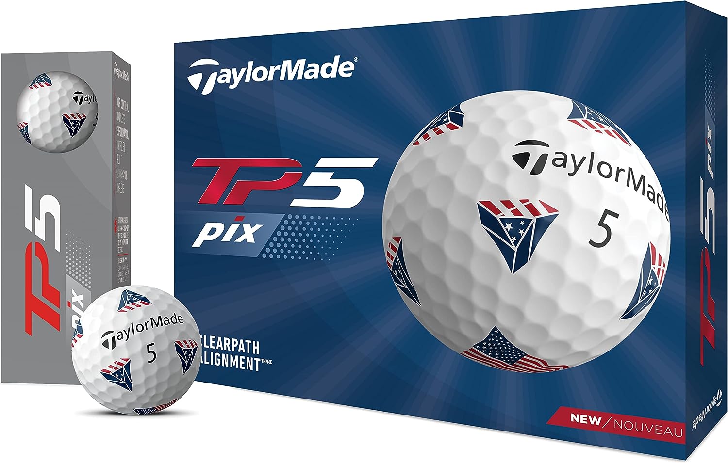 TP5 Golf Ball(12 Dozen Total 60)