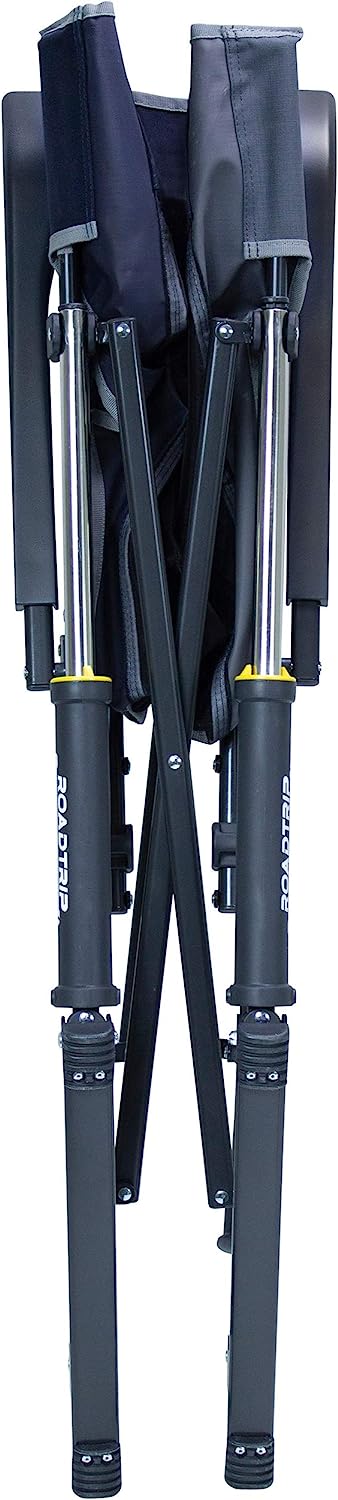 Outdoor Freestyle Rocker Portable Rocking Chair & Outdoor Camping Chair, ergonomic Nylon, Indigo Blue