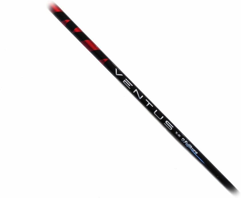 Black & Red Fujikura Ventus 5R Regular Shaft 44.25, Adapter and Grip
