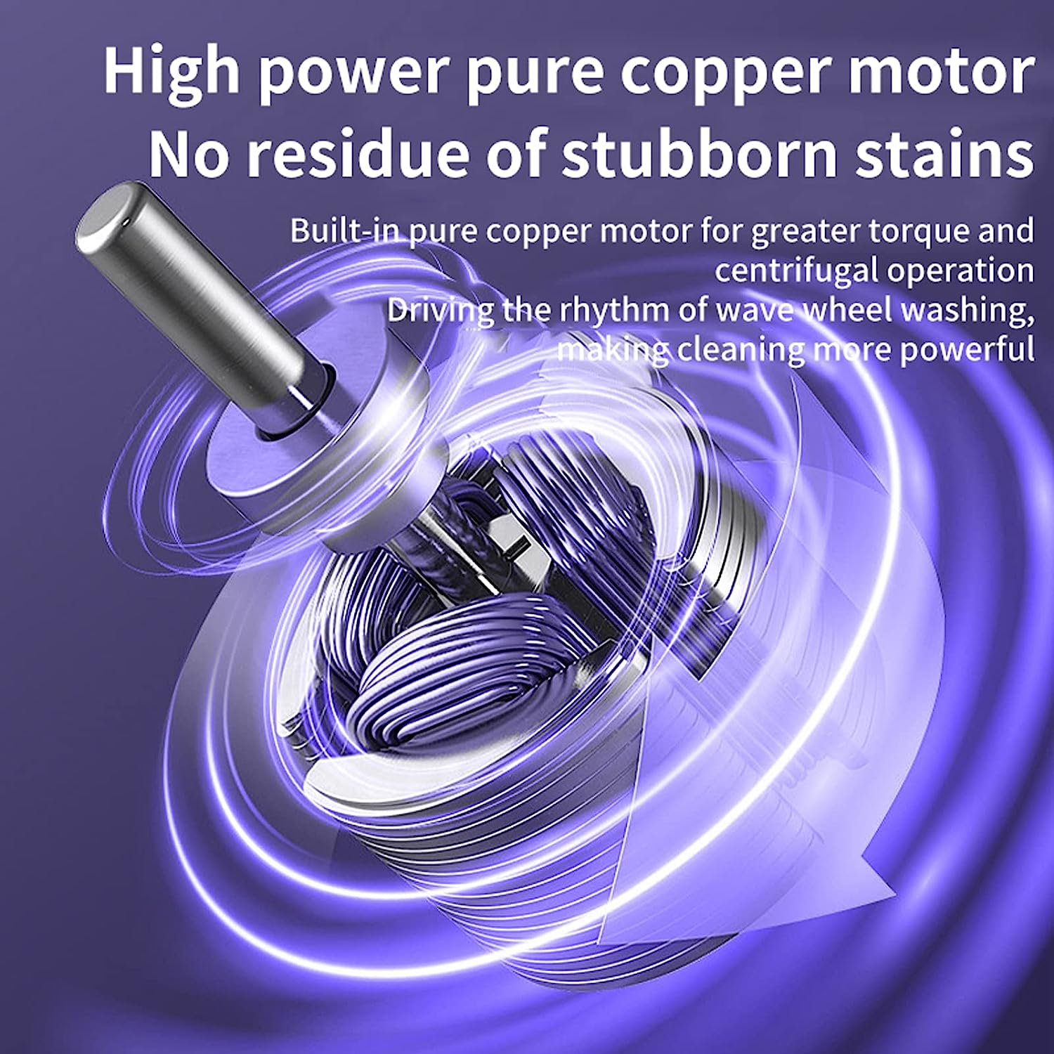 Portable Washing Machine, High Capacity Mini Washer with 3 Modes Deep Cleaning Half Automatic Washt, Foldable Washing Machine with Soft Spin Dry for Socks, Baby Clothes, Towels, Delicate Items (Purple)