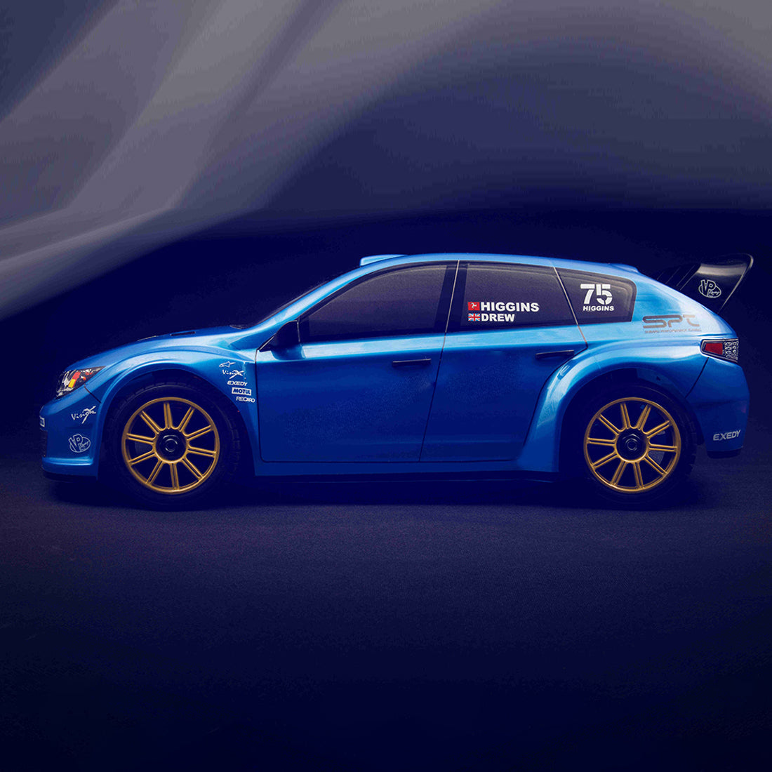 KING MOTOR KM-RX 1/7 4WD RC Car Brushless Waterproof Electric Remote Control Rally Car