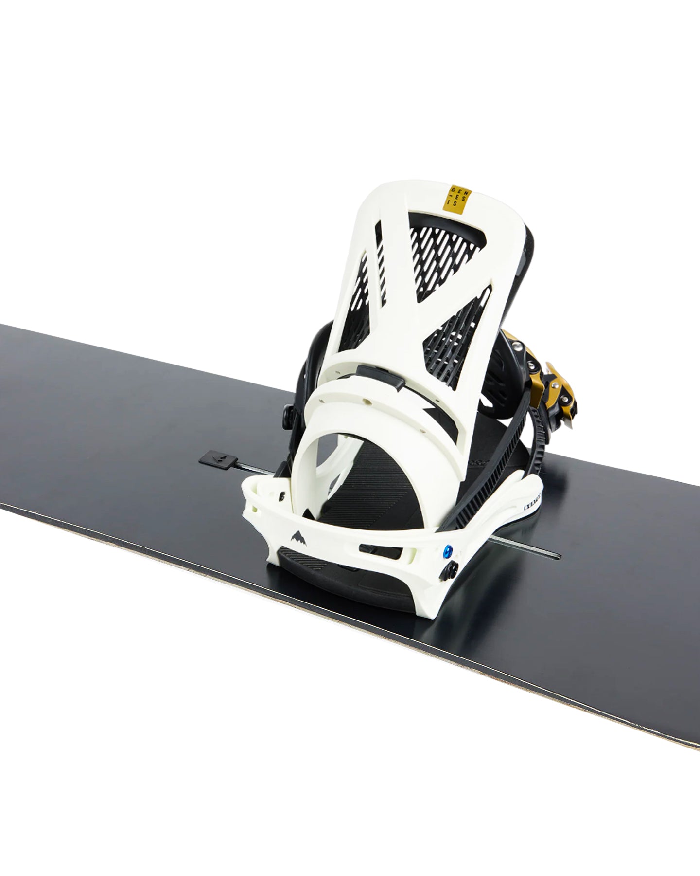 Burton Men's Genesis Re:Flex Snowboard Bindings - White / Gold - 2024