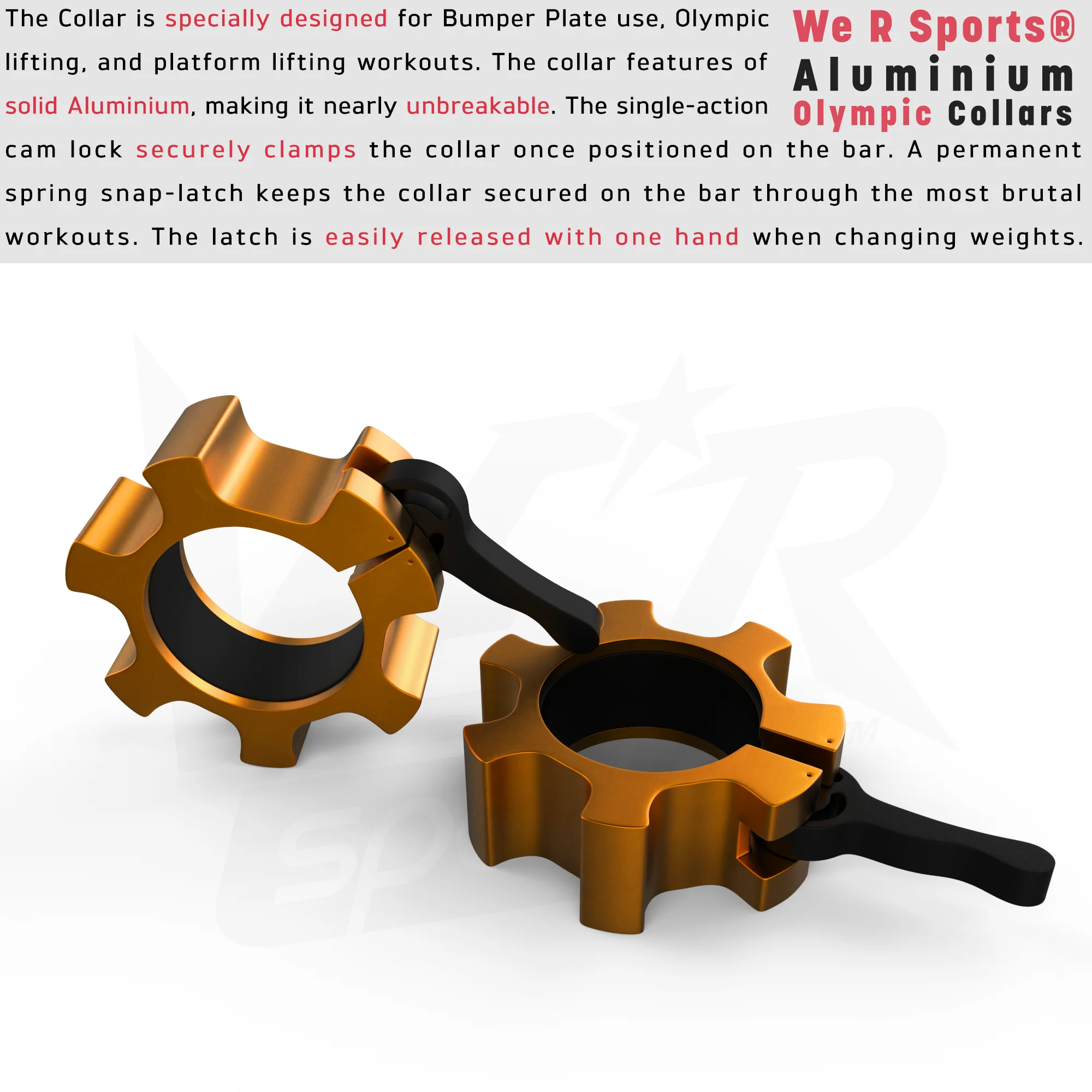 Aluminium Collars For Dumbbells