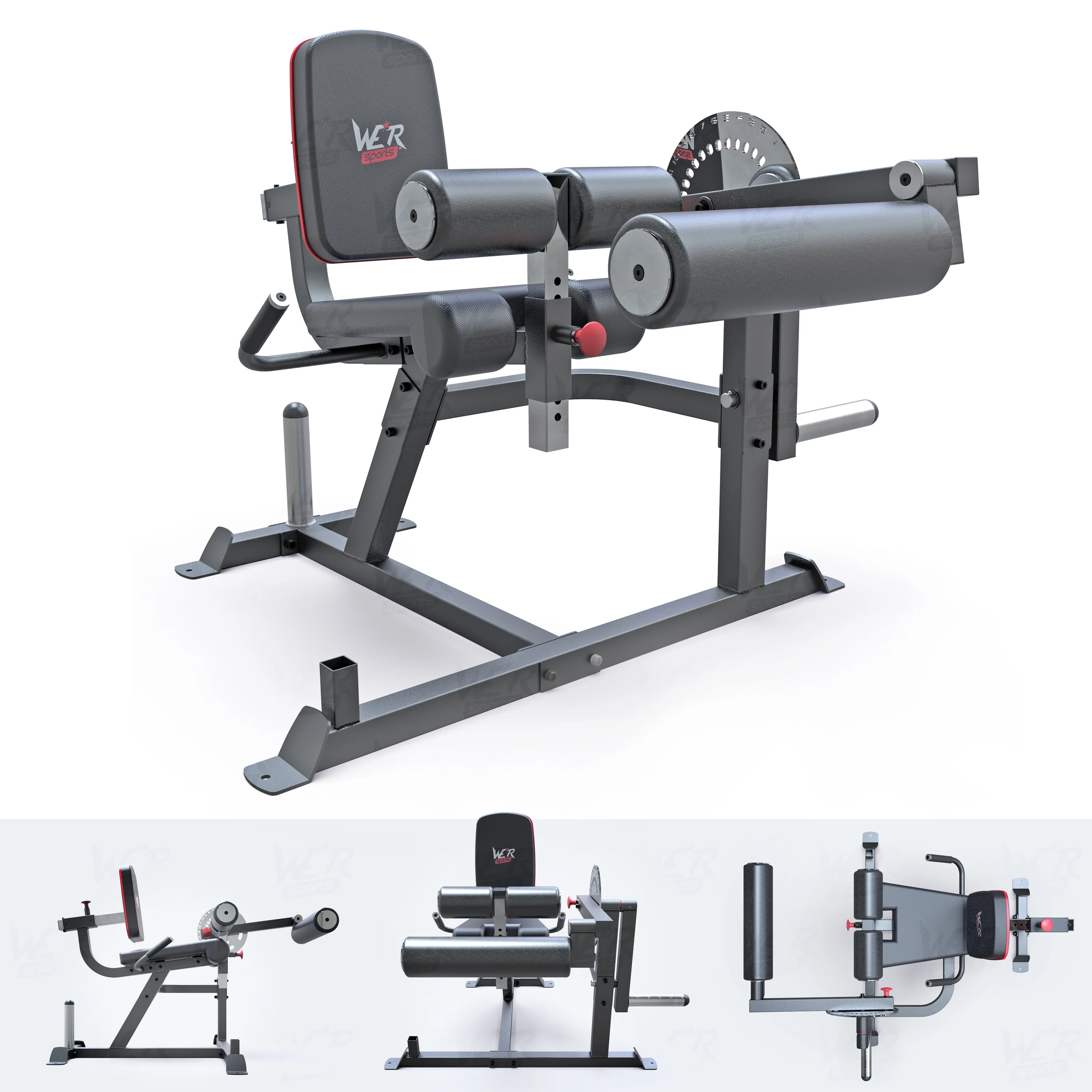 VenomXtreme Commercial Seated Leg Curl Machine