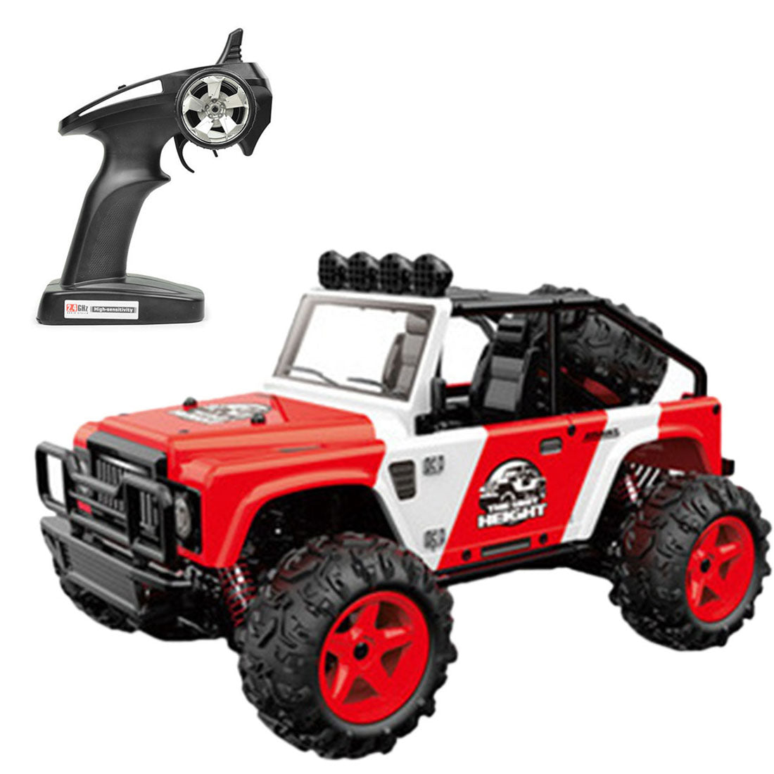 SUBOTECH BG1511 1:22 2.4G Electric RC Car 4 x 4 45KM/H High Speed Desert Off-road Vehicle - RTR