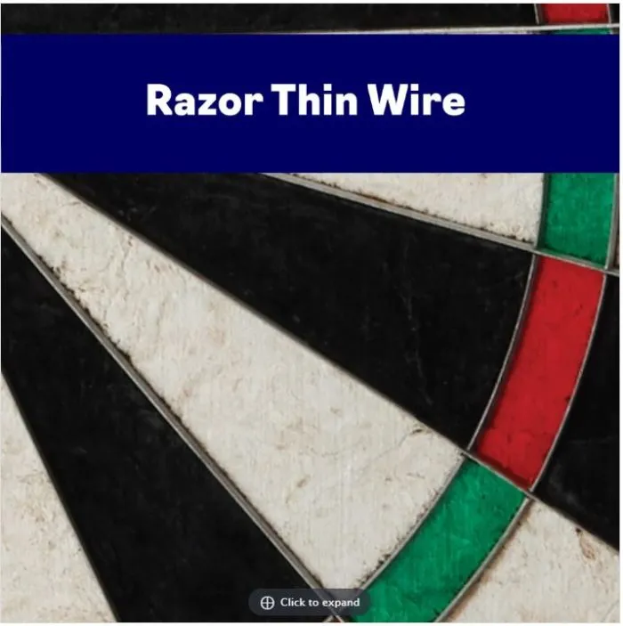Viper Razorback Sisal Dartboard WDF Accredited