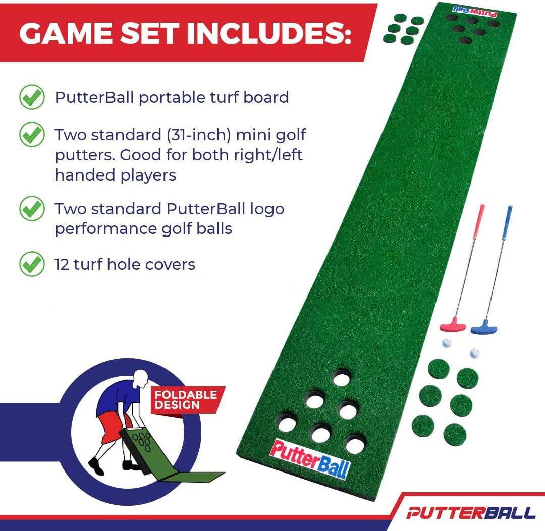 Golf Pong Game Set The Original - Best Backyard Party Golf Game Set