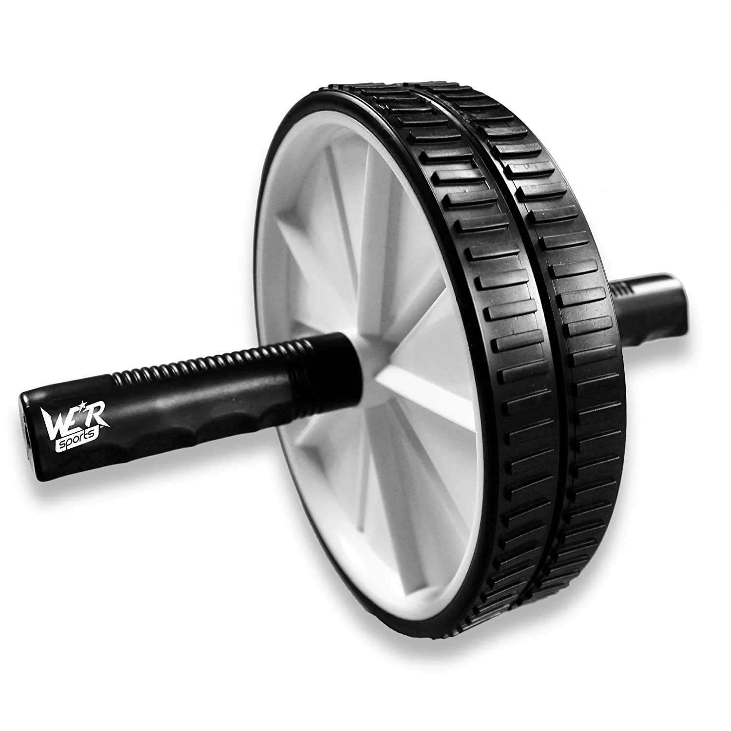 Abs Wheel Roller BLACK-WHITE