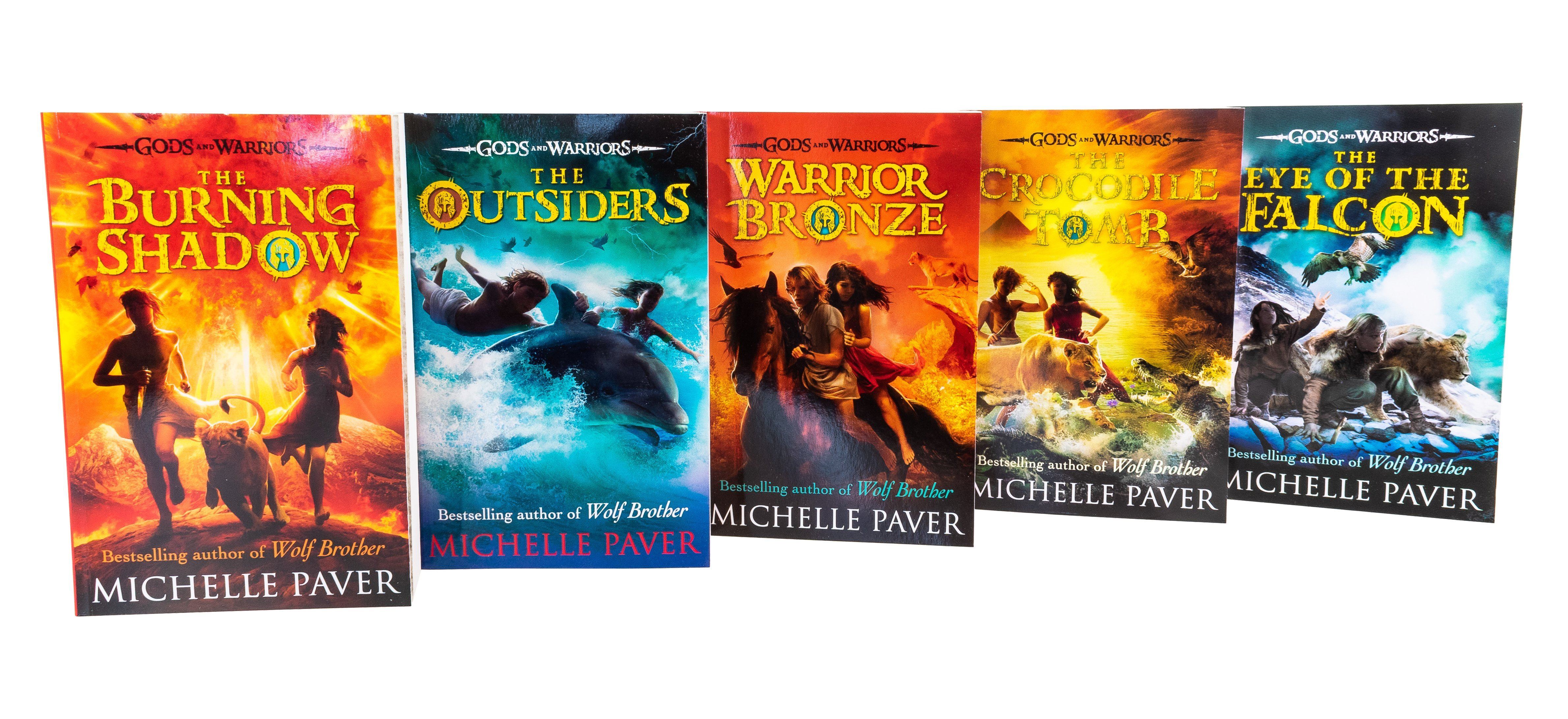 Gods and Warriors Series Collection 5 Books Set - Ages 9-14 - Paperback - Michelle Paver