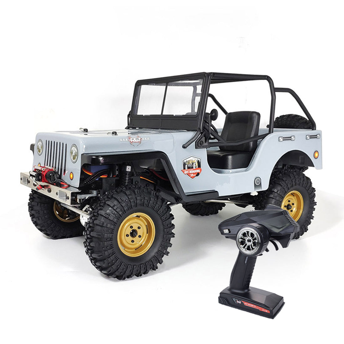 RGT 86010CJ 1/10 4WD RC Car All-terrain Off-road Vehicle Rock Crawler Climbing Vehicle  - RTR
