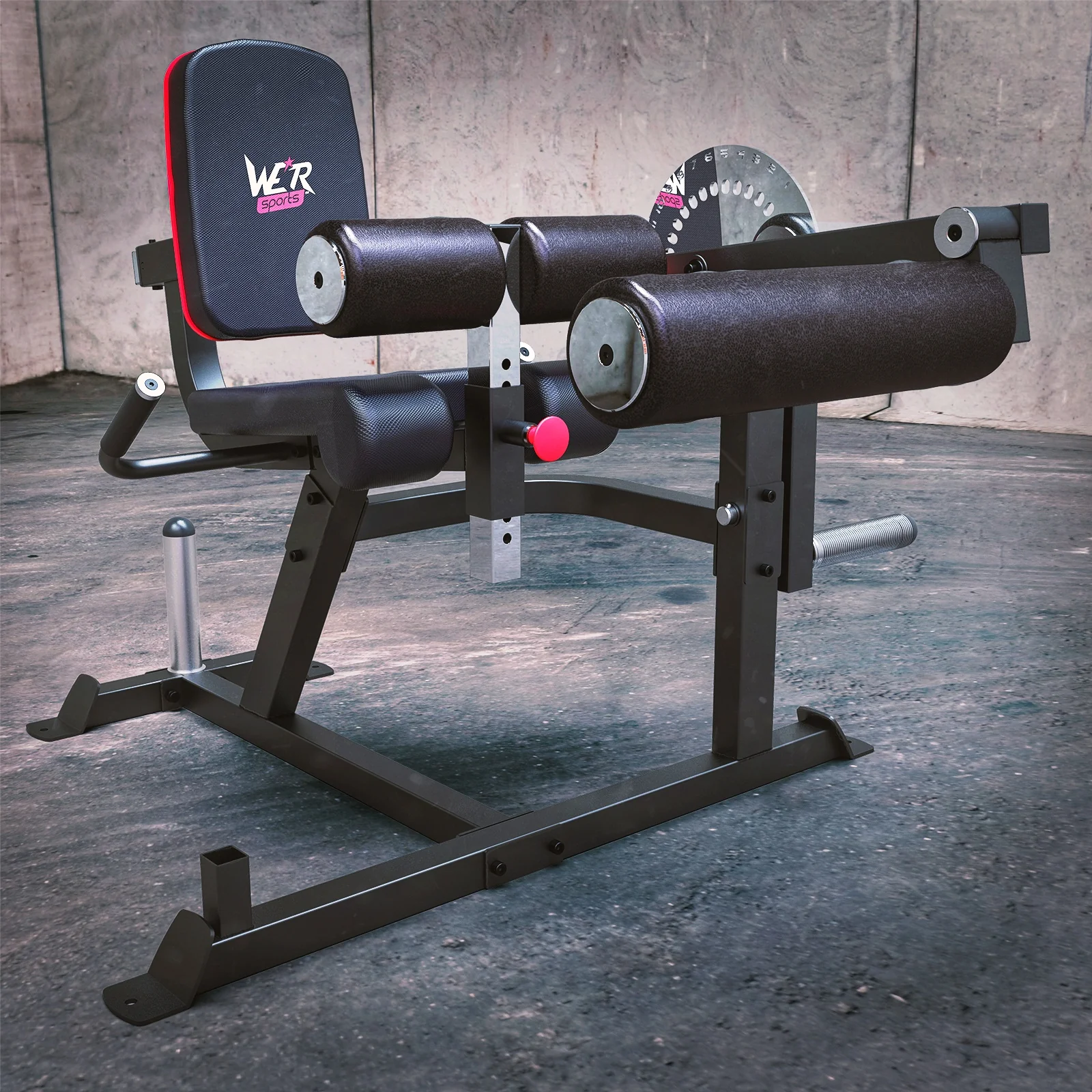 VenomXtreme Commercial Seated Leg Curl Machine