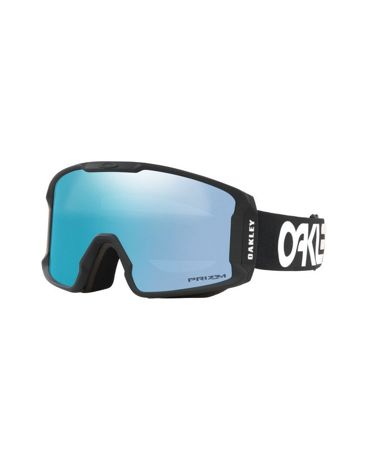 Oakley Line Miner M Snow Goggles - Factory Pilot Black / Prizm Snow Sapphire Iridium - 2023