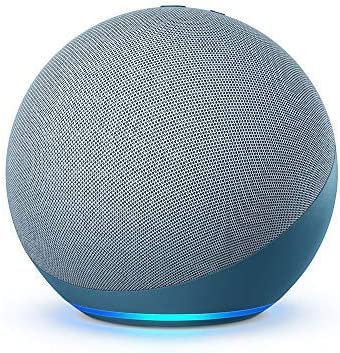 Echo (4th Gen) | With premium sound, smart home hub, and Alexa | Glacier White