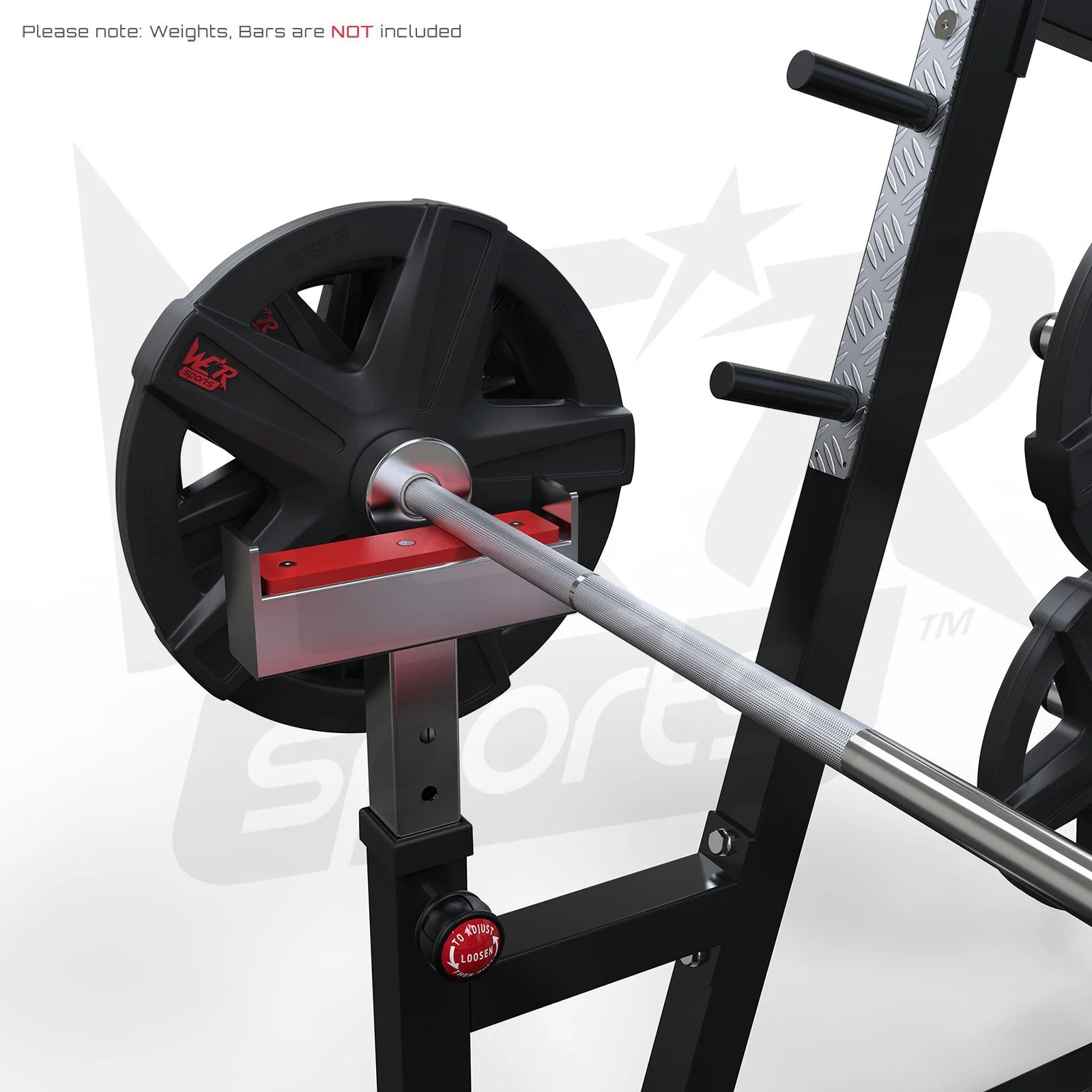 RackXPower Adjustable Weight Lifting Squat Rack