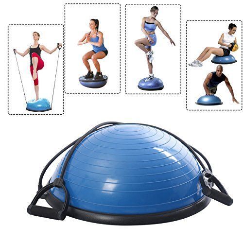 Yoga Bosu Ball Fitball Balance Trainer Stabilizer GYM Pilates Fitness Balancing…