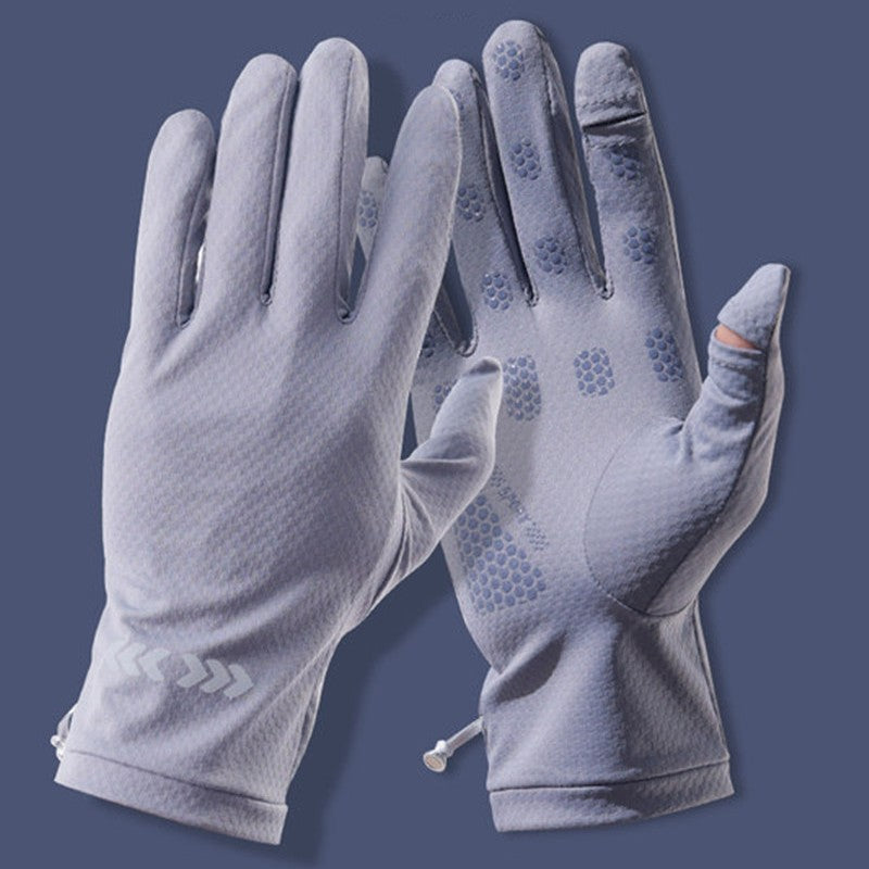 Men/Women UV Protective Gloves, for Driving, Trekking, Picnics, and Outdoors