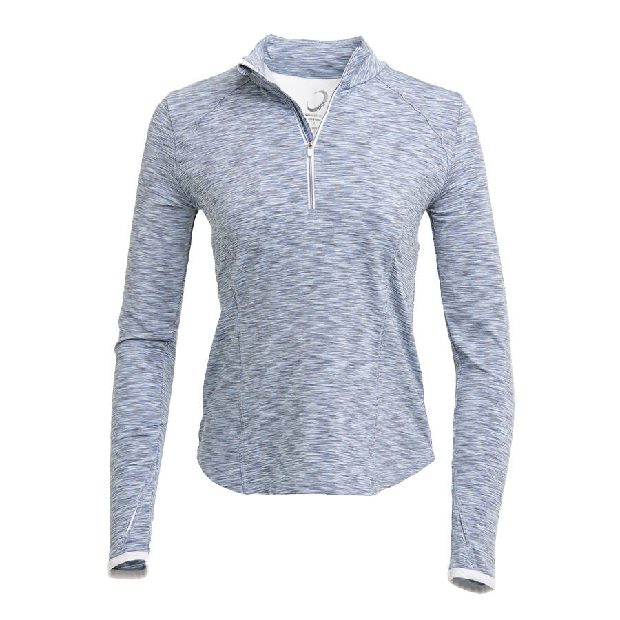 WOMEN'S SHAE ZIP MOCK PULLOVER