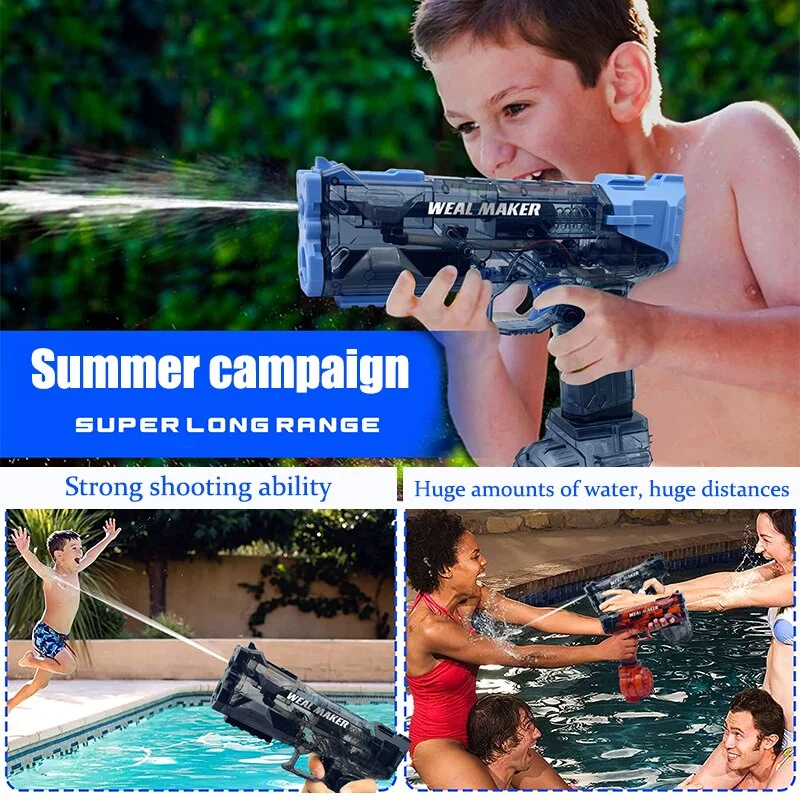 (Summer Hot Sale Now-50% OFF) 🔫✨2023 New Glock Fast Shooting Water Gun-BUY 2 FREE SHIPPING