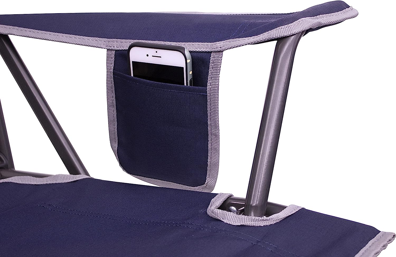 Outdoor Freestyle Rocker Portable Rocking Chair & Outdoor Camping Chair, ergonomic Nylon, Indigo Blue