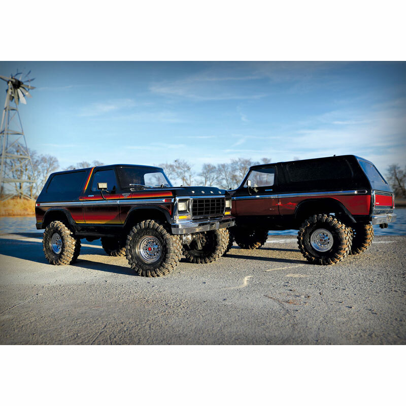 Traxxas TRX-4 Ford Bronco RC 4x4 Rock Crawler RTR w/3S LiPo COMBO