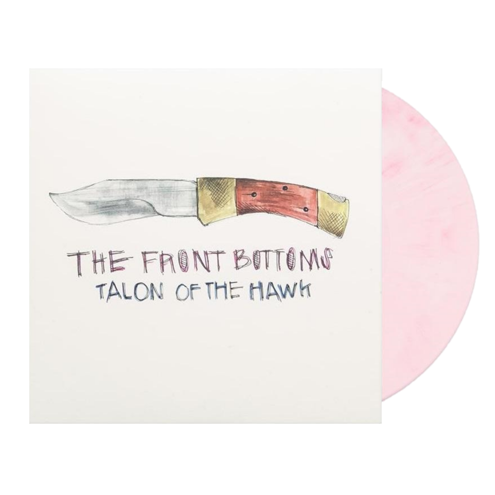 The Front Bottoms - Talon Of The Hawk Exclusive Limited Edition Pink Colored Vinyl LP Records