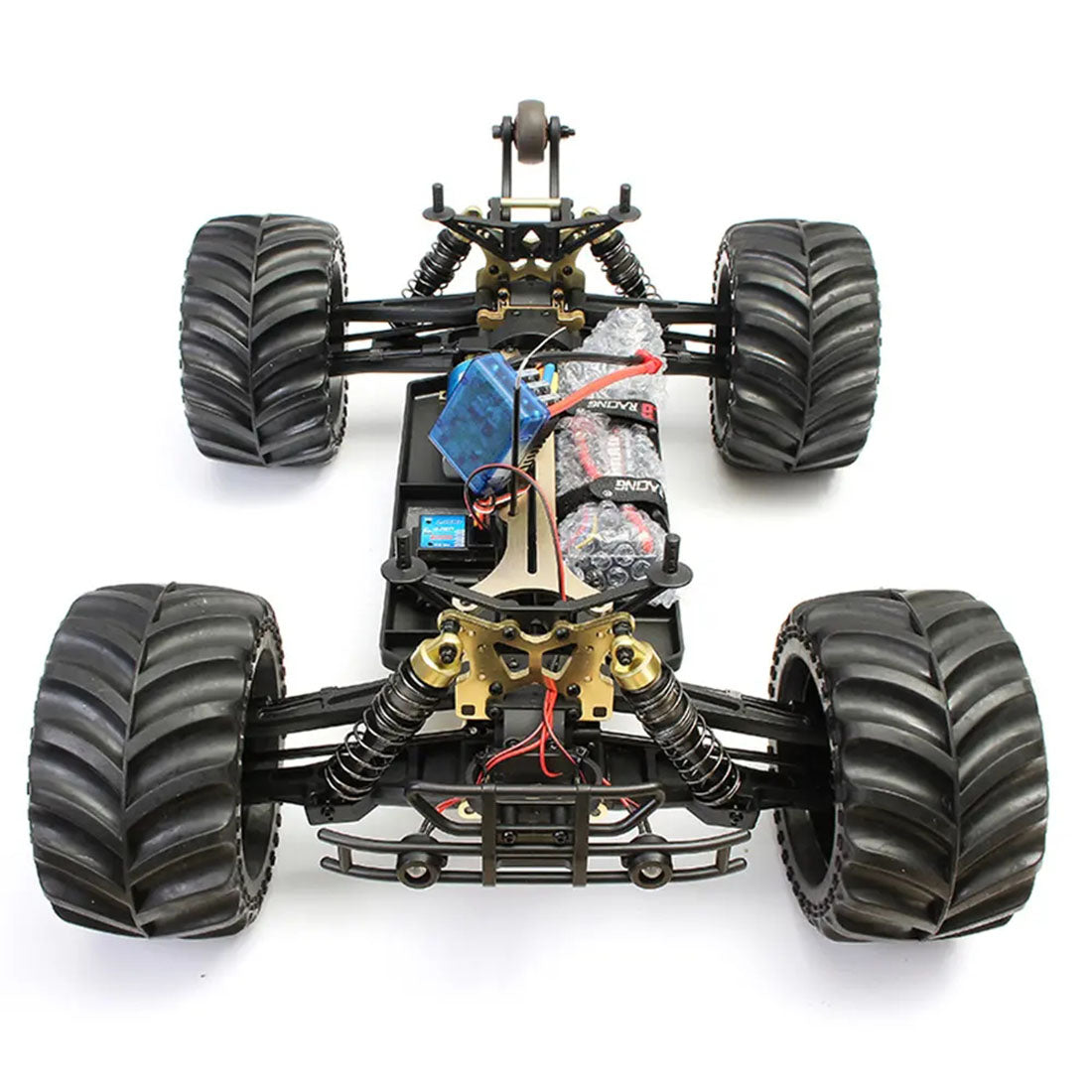 JLB Racing 11101 1/10 4WD 2.4G Off-road Splashproof Flip Brushless Monster RC Car Remote Control Truck - RTR