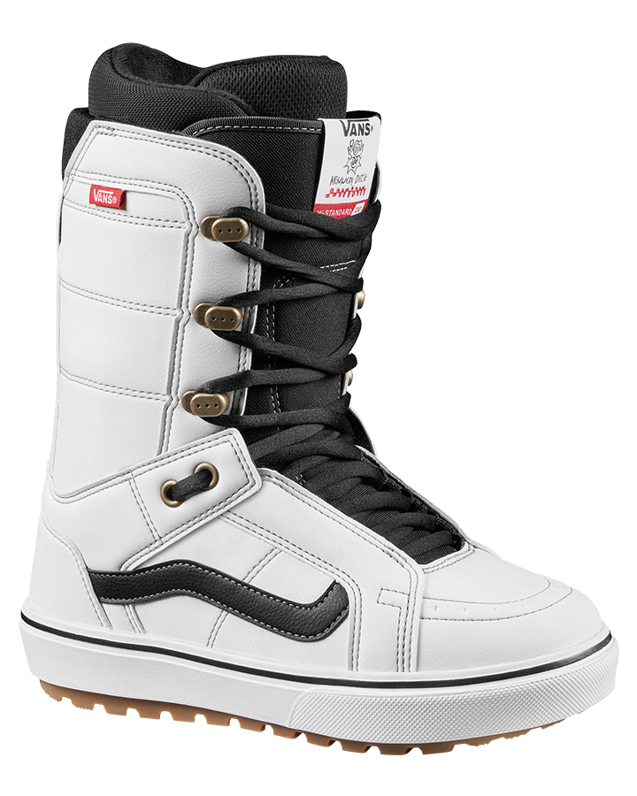 Vans Hi-Standard OG Snowboard Boots - Kennedi Deck White/Black - 2023