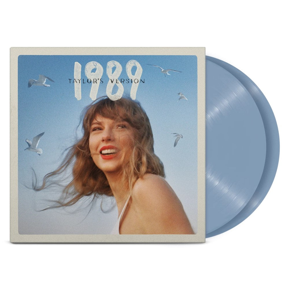 Taylor Swift 1989 Taylor's Version Exclusive Limited Edition Crystal Skies Blue Color vinyl 2x LP Record