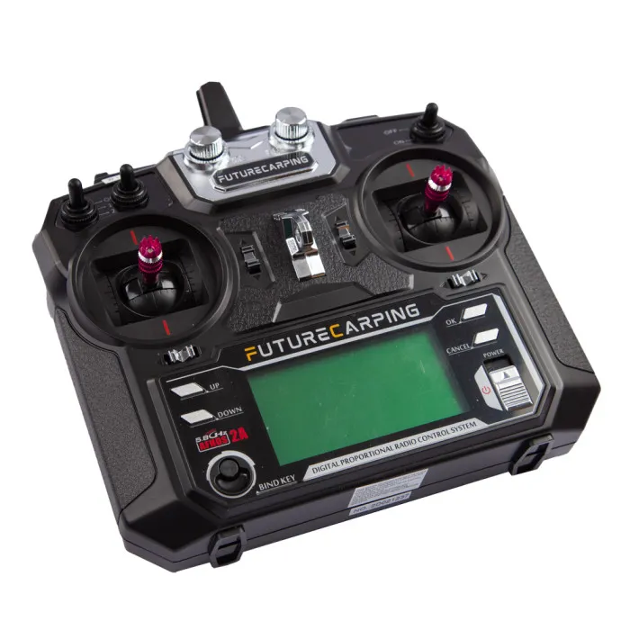Future Carping V80 Camo Fishing Bait Boat with GPS & Fish Finder