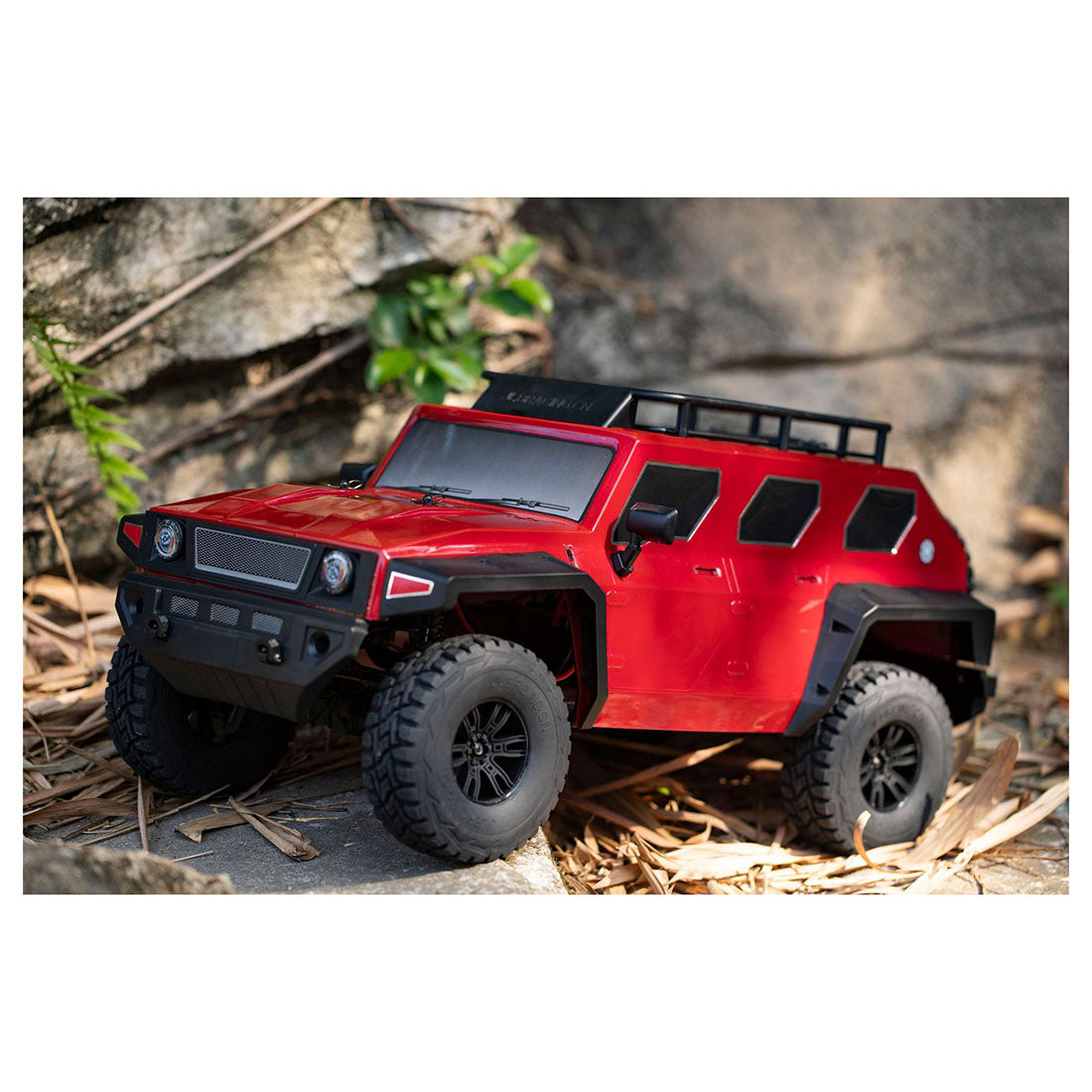 JLB Racing 1/8 4WD RC Crawler Brushed Waterproof Remote Control Car Vehicle with Portal Axle - RTR