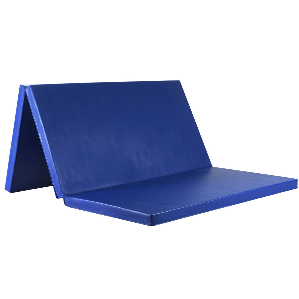 6FT Folding Gymnastics Mat Workout Fitness Yoga Home Tumble Track Mat 4'x6'x2