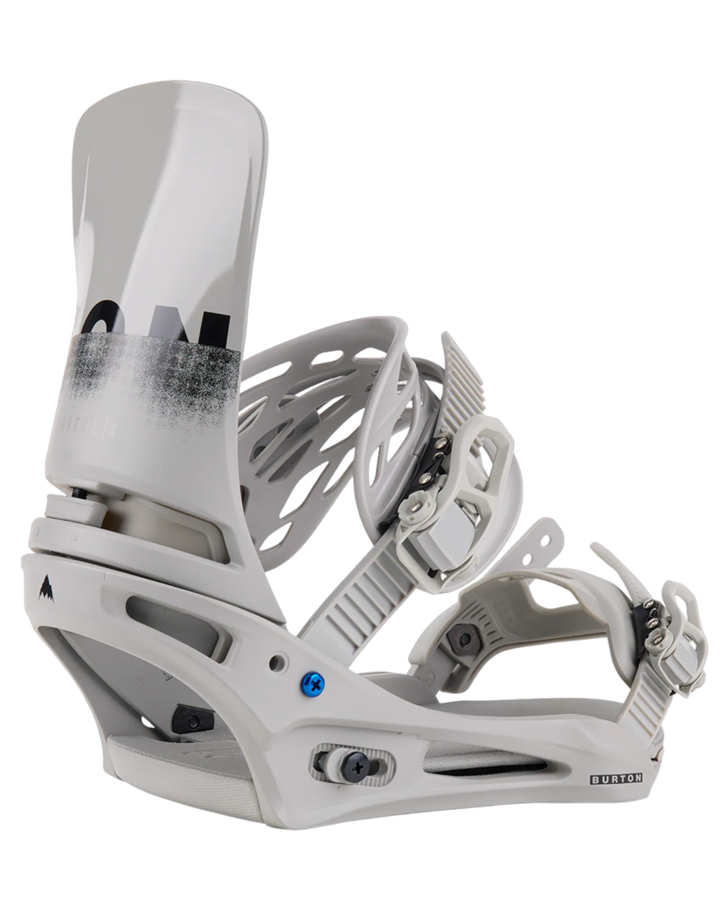 Burton Men's Cartel X Re:Flex Snowboard Bindings - Gray / Logo - 2024