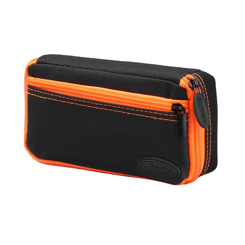 Casemaster Plazma Dart Case Black with Orange Trim