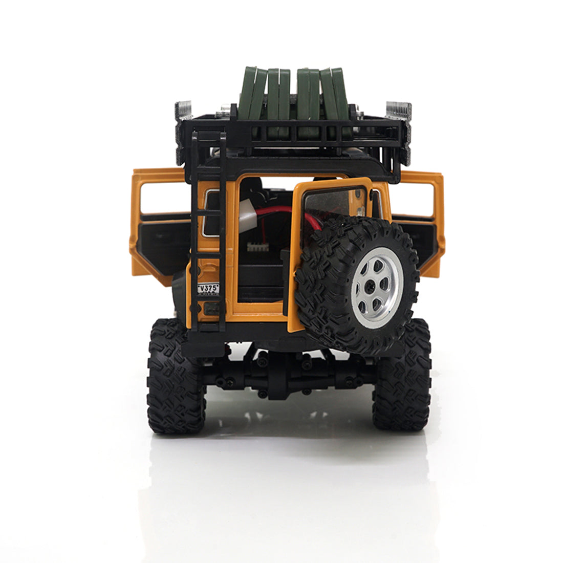 1/28 RC Climbing Car 2.4G 4WD RC Electric Car Mini Alloy Off-road Climbing Car with LED Car Lamp